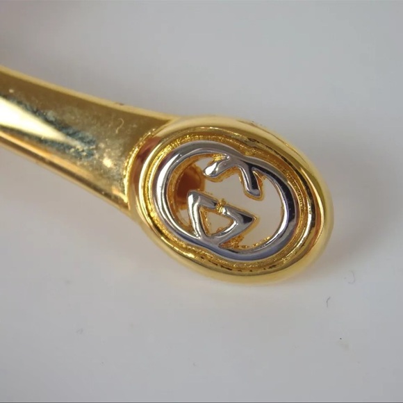 Authentic GUCCI Cufflinks and Neck Tie Pin Set - Picture 4 of 8